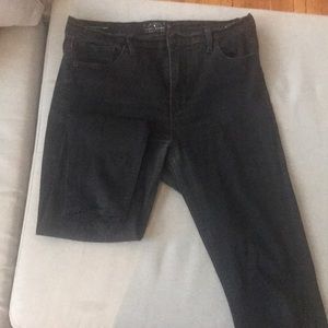 Lucky brand Bridgette skinny black jean